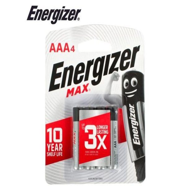ENERGIZER MAX AAA BATT-4 PACK (MOQ12) - Image 3