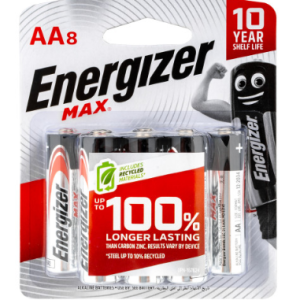 ENERGIZER MAX AA 8 PACK