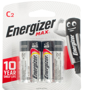 ENERGIZER MAX C 2 PACK