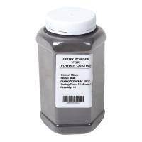 JET BLACK 1KG BOTTLE EPOXY POWDER