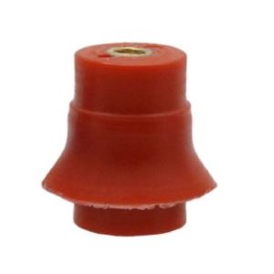 8MM RED PLASTIC INSULATOR F-F