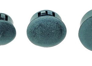 HOLE PLUG BLACK 22MM