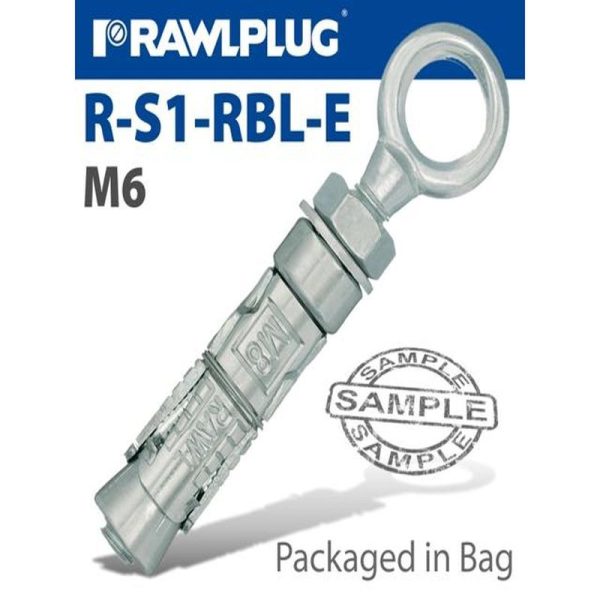 SHIELD ANCHOR EYEBOLT M6X73MM X2 - Image 3