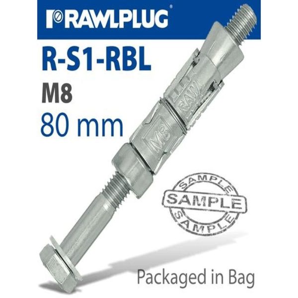 RAWLBOLT SHIELD ANCHOR M8X55MM 5 - Image 3