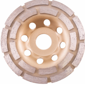 CUP WHEEL 115X22.232MM DBL DIAMOND