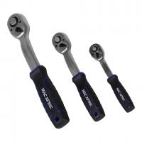 3 PCE RATCHET SET 1/4,3/8 & 1/2"