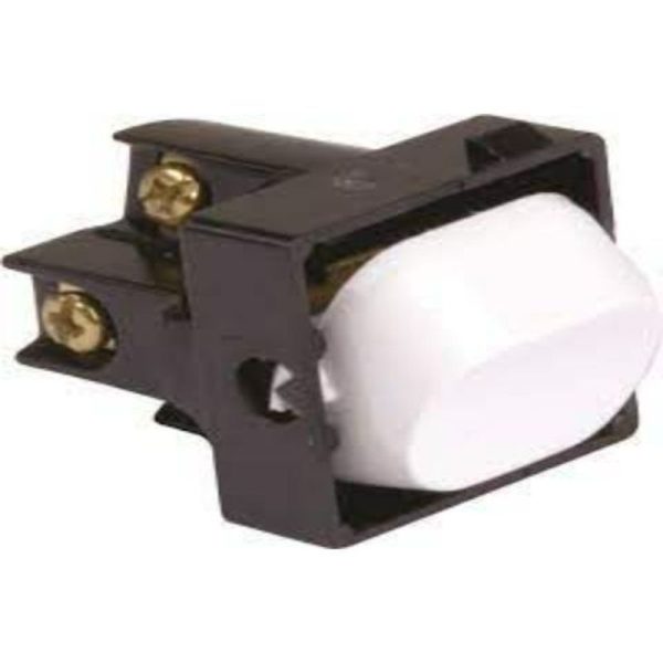 LIGHT SWITCH INSERT 2W 16A WHITE CBI - Image 3