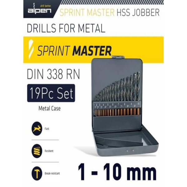 ALPEN SPRINT MASTER 19 PCS SET KM19 - Image 3