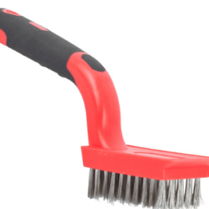 SOFT GRIP WIDE STAINLESS STEEL BRUSH