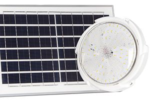 SOLAR 100W LED BULKHEAD + PANEL