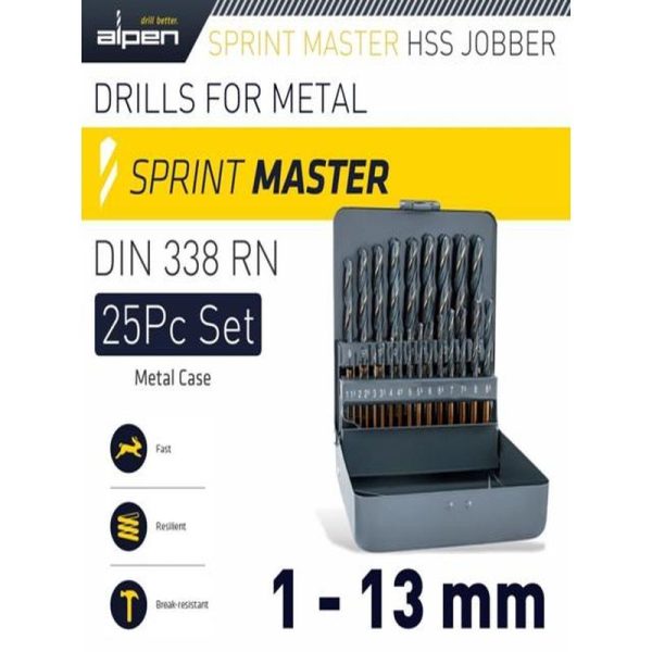 ALPEN SPRINT MASTER 25 PCS SET KM25 - Image 3