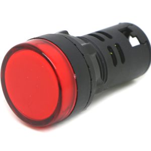 PILOT LIGHT RED LED AC 230V
