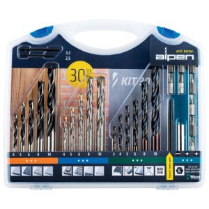DRILL BIT + SCREWDRIVER SET 30PCE