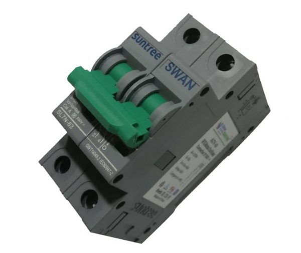 DC CITCUIT BREAK DIN RASIL 16A 2P 800V
