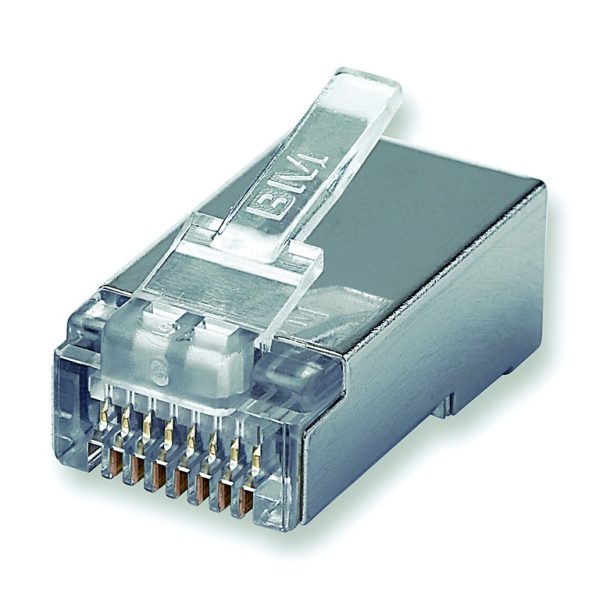 RJ45 SHIELEDED CAT5R DATA NETWORK PLUG